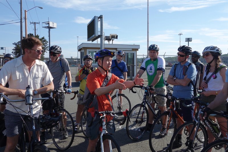 West Seattle Advocates and Government Officals Disscussing the Condition of the Roadway