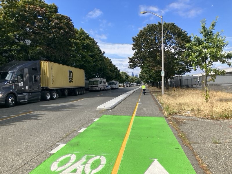 Georetown protected bike infrastructure