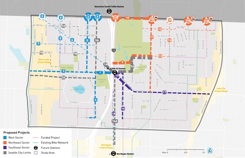 SDOT&#x27;s 2020 NE 130th 145th Multimodal Access Plan