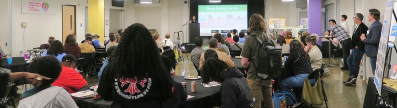 Community Crossroads - Dyhanna Speaking to the Crowd