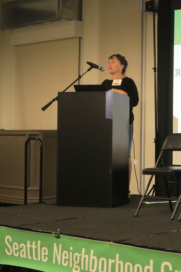 Robin Speaking at Community Crossroads