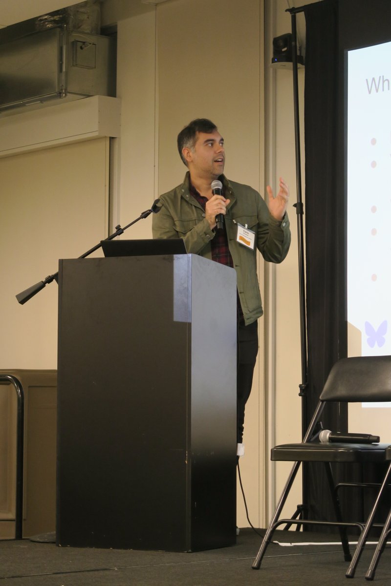 Carlo from Aurora Reimagined Coalition at Community Crossroads