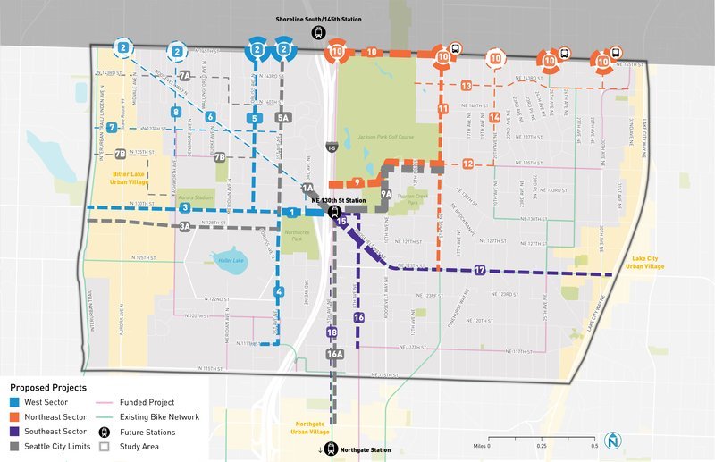 Light rail map