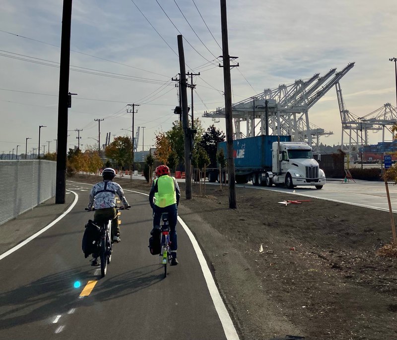 East Marginal Way Bike Path